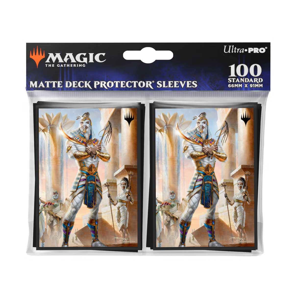Ultra Pro - Magic: The Gathering - Aetherdrift - Sachet de 100 protèges cartes standard Temmet, Naktamun's Will (66 x 91 mm) - flash vidéo