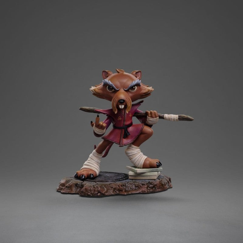 Iron Studios - MiniCo - Teenage Mutant Ninja Turtles - Maître Splinter Statue 12cm