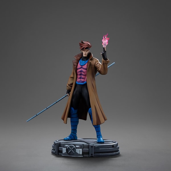 Iron Studios - Art Scale 1/10 - Marvel - X-Men ’97 - Gambit Statue 23cm - flash vidéo