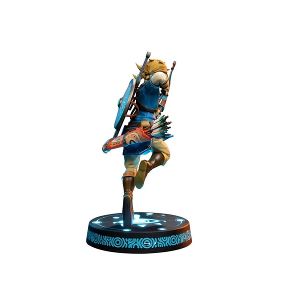 First 4 Figures - The Legend of Zelda : Breath of the Wild - Link Statue Edition Collector 25cm - flash vidéo