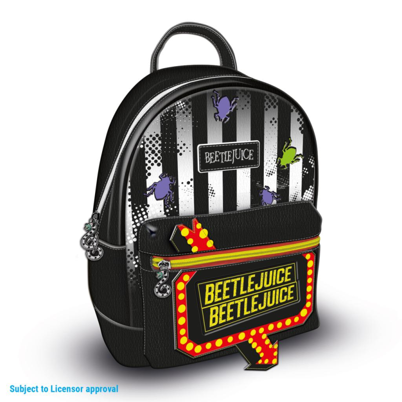 Beetlejuice - Fashion Backpack "Beetlejuice Beetlejuice Beetlejuice"