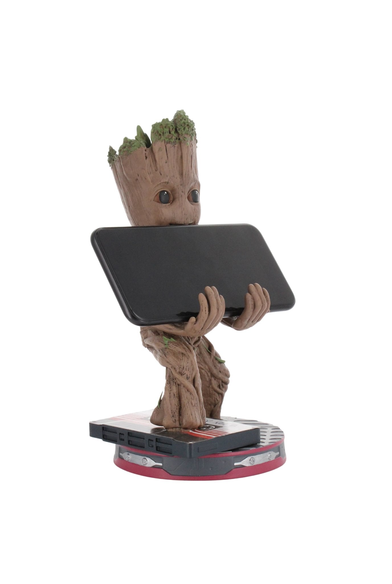 Cable Guys - Marvel - Je s'appelle Groot - Support pour téléphone et manette Groot souriant