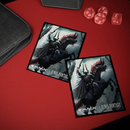 Ultra Pro - Magic: The Gathering - Universes Beyond: Final Fantasy - Sachet de 100 protèges cartes standard Summon: Primal Odin (63 x 89 mm)