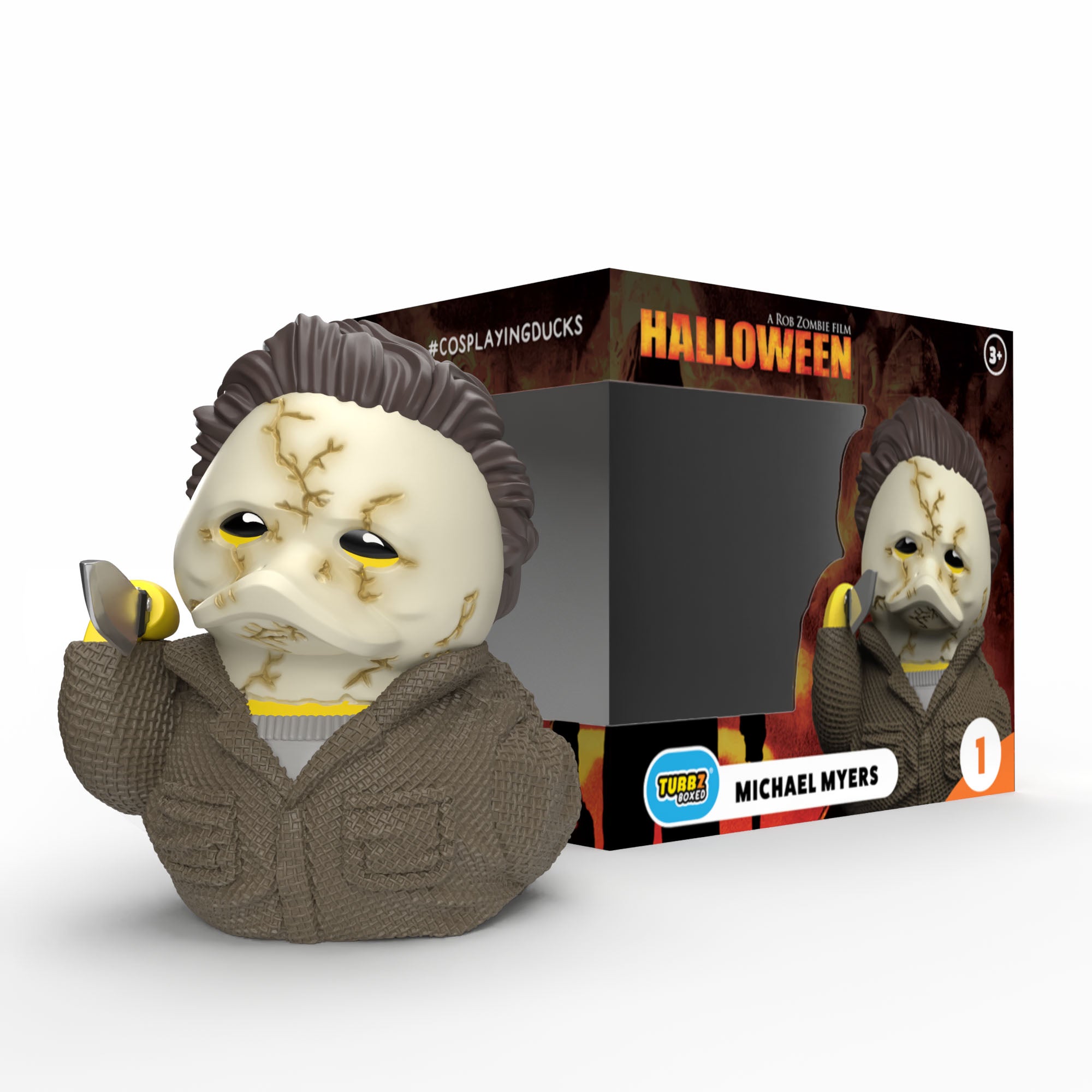 Numskull - Best of TUBBZ Boîte Canard de bain - Halloween - Michael Myers - 9cm