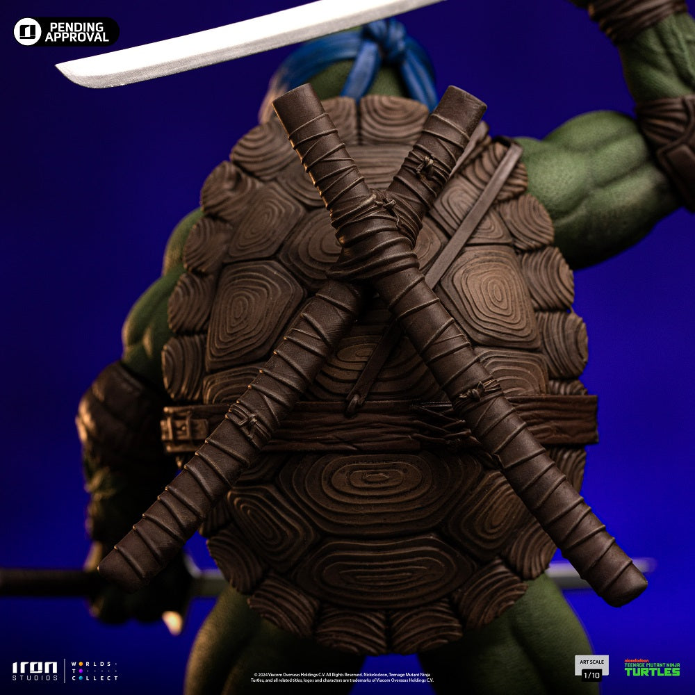 Iron Studios - Art Scale 1/10 - Teenage Mutant Ninja Turtles - Leonardo Statue 21cm - flash vidéo