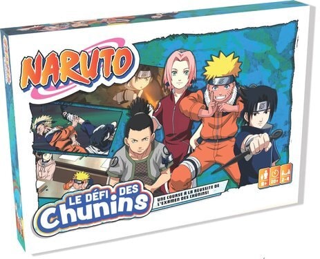 Naruto - Le défi des Chunins - Jeu de Plateau - flash vidéo