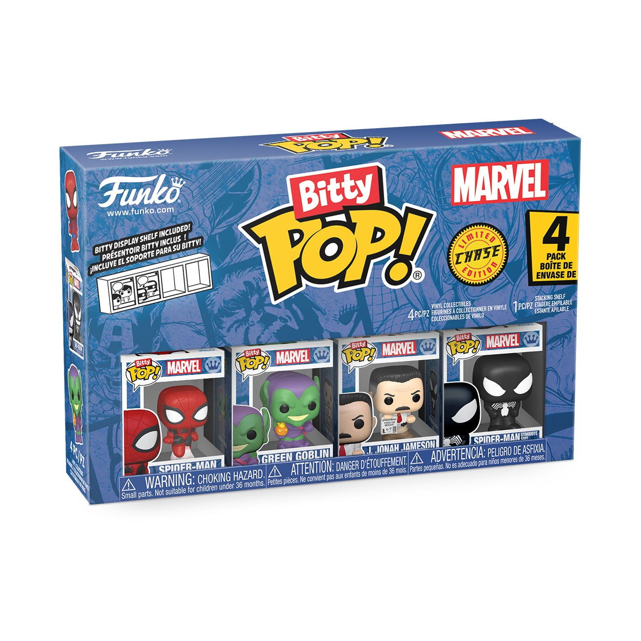 Funko Bitty Pop! 4-Pack: Marvel - Spider-Man