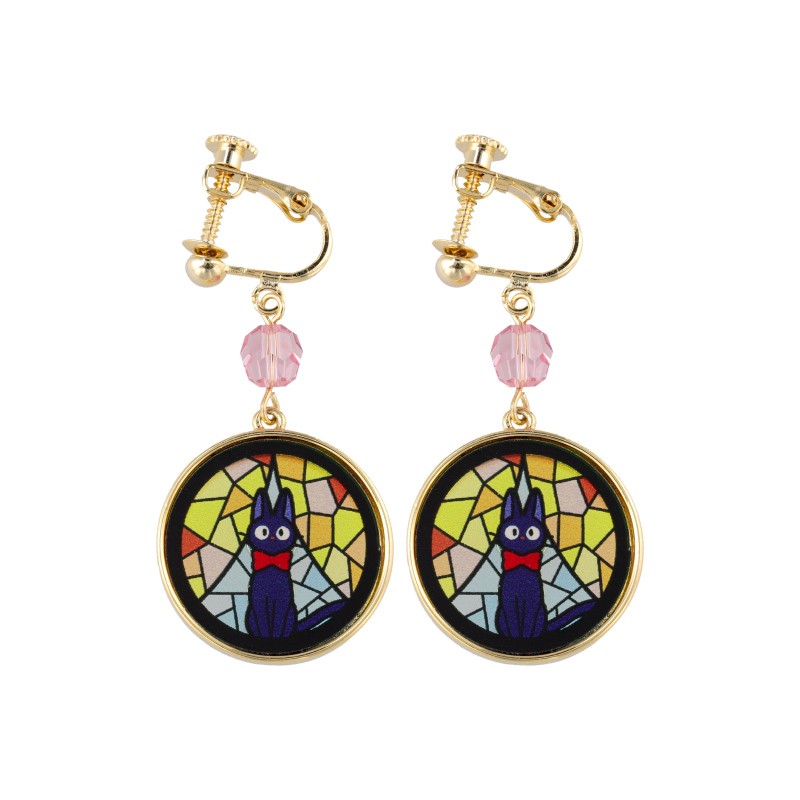 BIJOU BOUCLES D’OREILLES À CLIPS JIJI VITRAIL - KIKI LA PETITE SORCIÈ