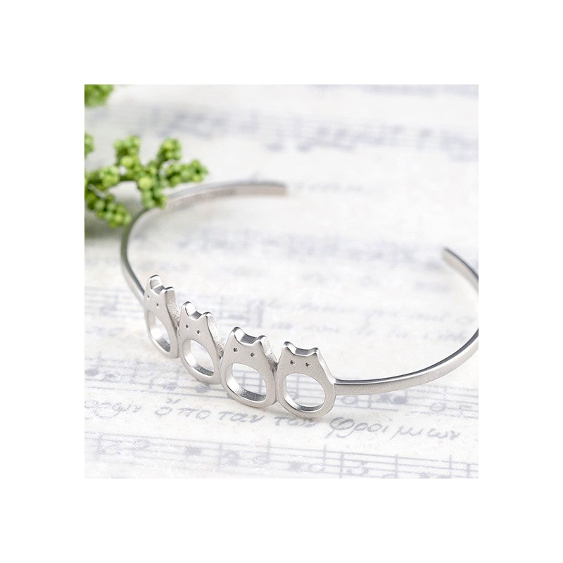 BIJOU BRACELET GUIRLANDE TOTORO BLANC METAL- MON VOISIN TOTORO