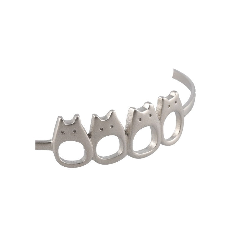 BIJOU BRACELET GUIRLANDE TOTORO BLANC METAL- MON VOISIN TOTORO
