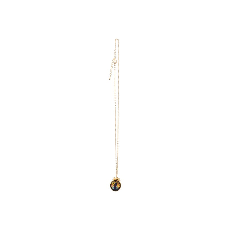 BIJOU PENDENTIF JIJI VITRAIL - KIKI LA PETITE SORCIÈRE