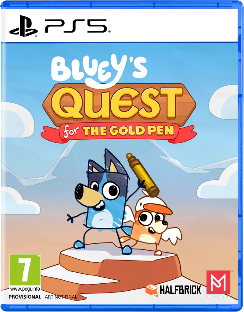 Bluey's Quest for the Gold Pen