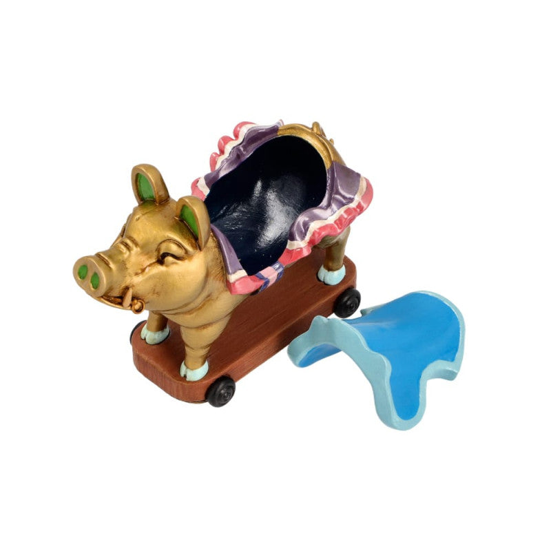 BOÎTE À ACCESSOIRES COCHON DORÉ DE CHIKYUYA - SI TU TENDS L'OREILLE