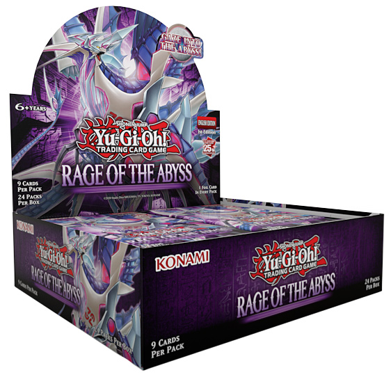 Yu-Gi-Oh! JCC - Display de Pack de Booster La Rage des Abysses (24 Boosters) - flash vidéo
