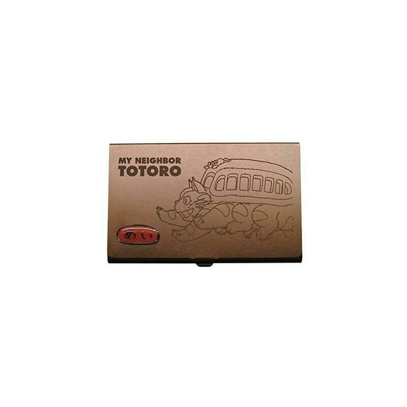 BOÎTE MÉTAL CARTES DE VISITE CHATBUS BRONZE - MON VOISIN TOTORO