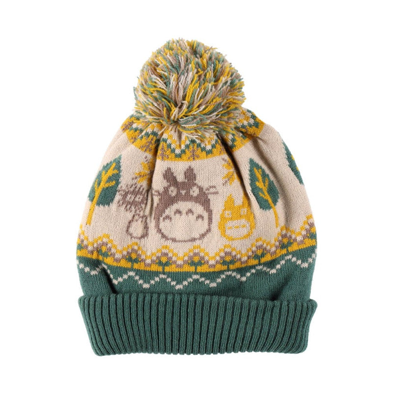 BONNET À POMPON TOTORO & NOIRAUDES - MON VOISIN TOTORO