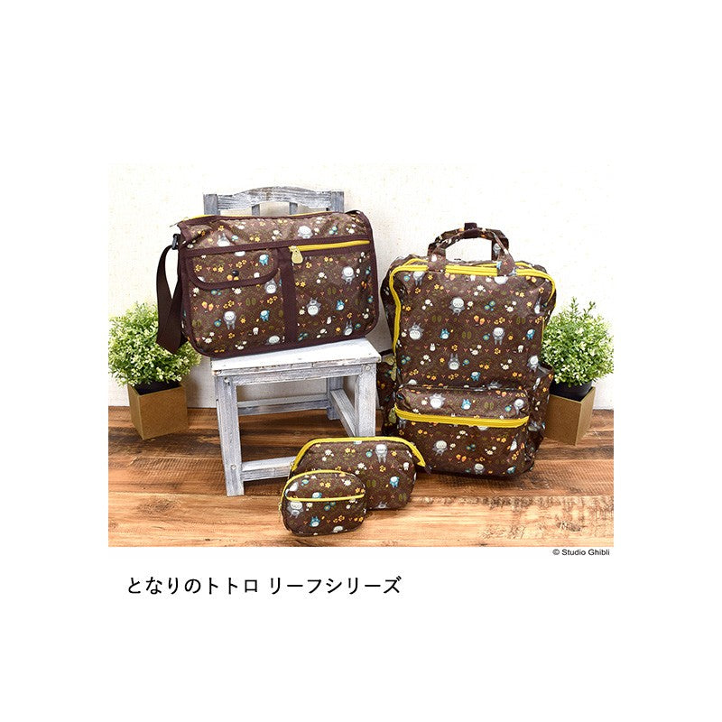 BOSTON BAG TOTORO FEUILLES - MON VOISIN TOTORO