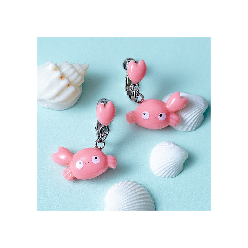 BOUCLE D’OREILLES CLIP MEI CRABE - MON VOISIN TOTORO