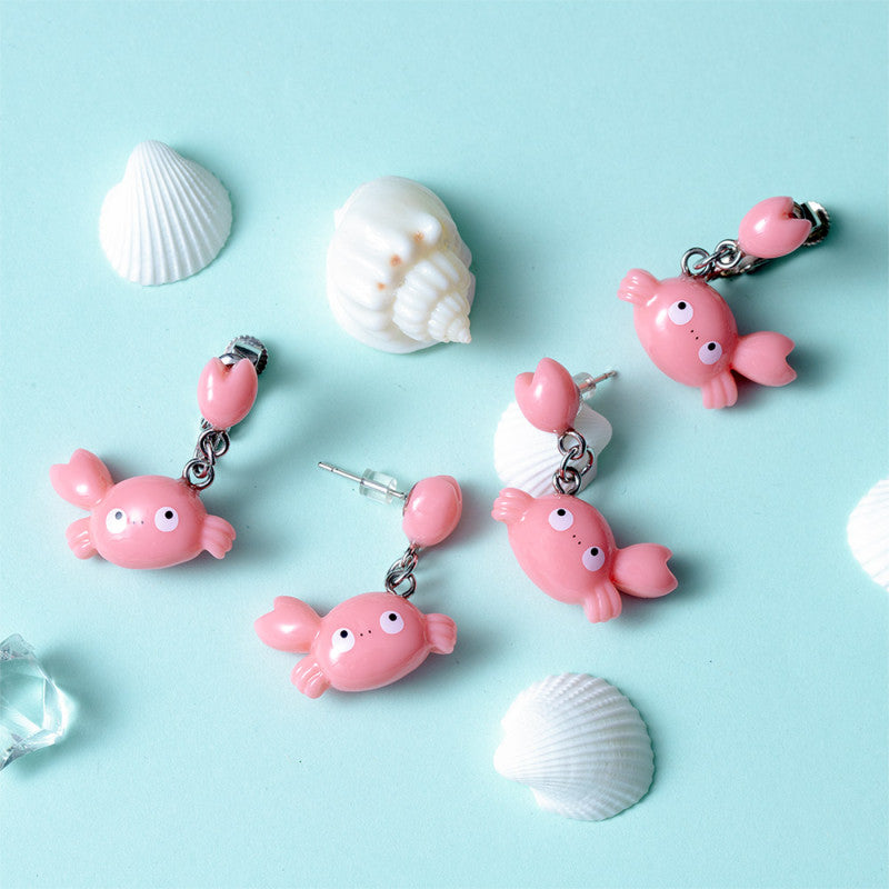 BOUCLES D’OREILLES MEI CRABE - MON VOISIN TOTORO