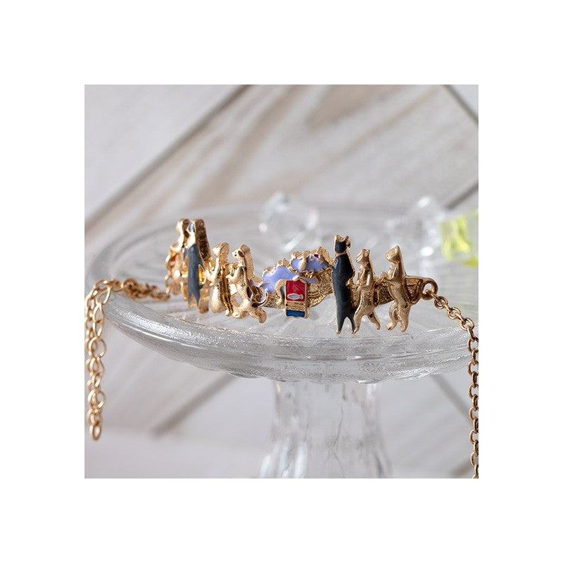 BRACELET DÉFILÉ DES CHATS - LE ROYAUME DES CHATS