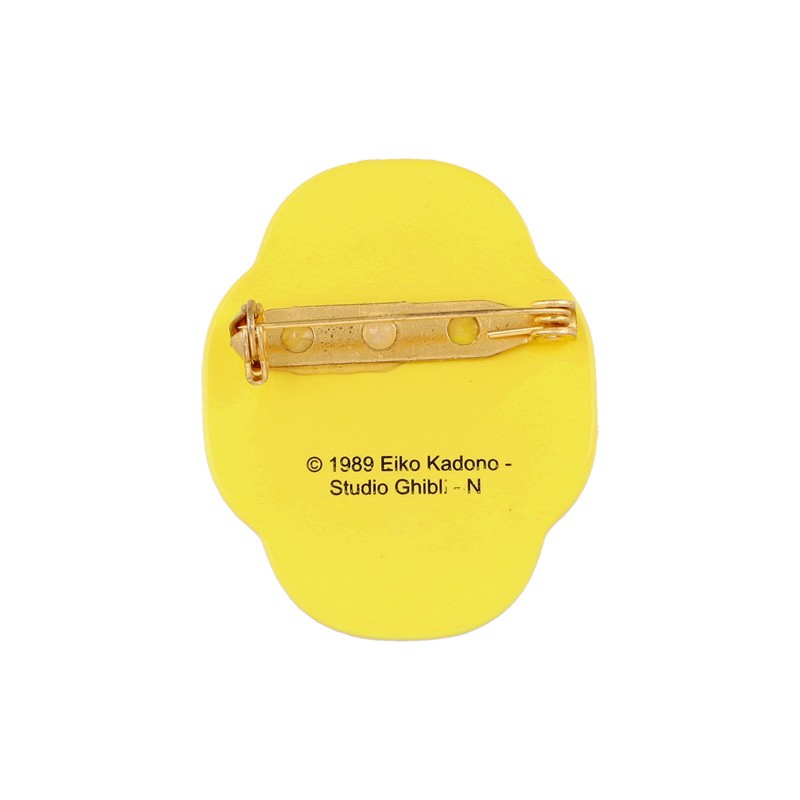 BROCHE FANTAISIE JAUNE JIJI - KIKI LA PETITE SORCIÈRE