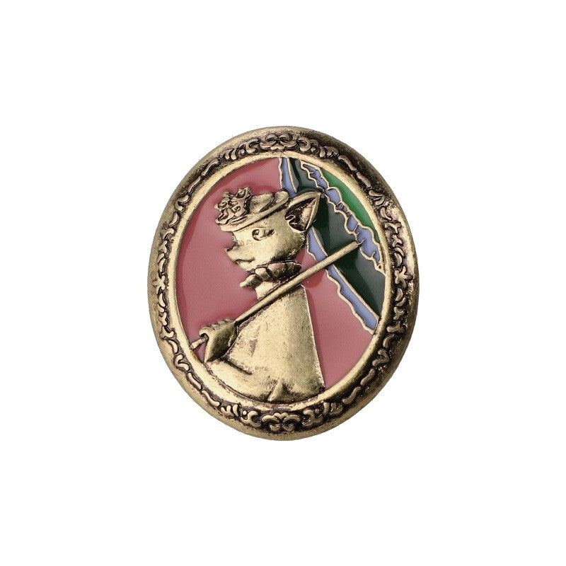 BROCHE VINTAGE LOUISE - LE ROYAUME DES CHATS