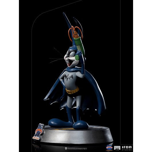 Iron Studios - Arts Scale 1/10 - Space Jam: A New Legacy - Bugs Bunny (Batman Version) Statue 19cm - flash vidéo