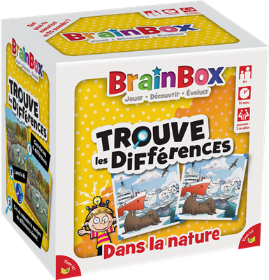 BrainBox : Trouve les Différences : Nature