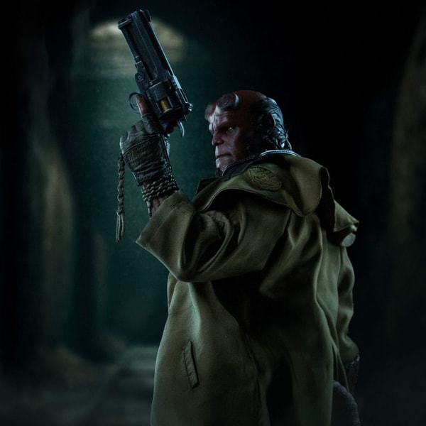 Iron Studios - Deluxe Art Scale 1/4 - Hellboy - Hellboy Statue 68cm - flash vidéo