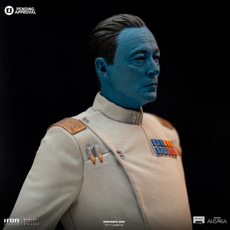 Iron Studios - Art Scale 1/10 - Star Wars : Ahsoka - Grand Admiral Thrawn Statue 24cm