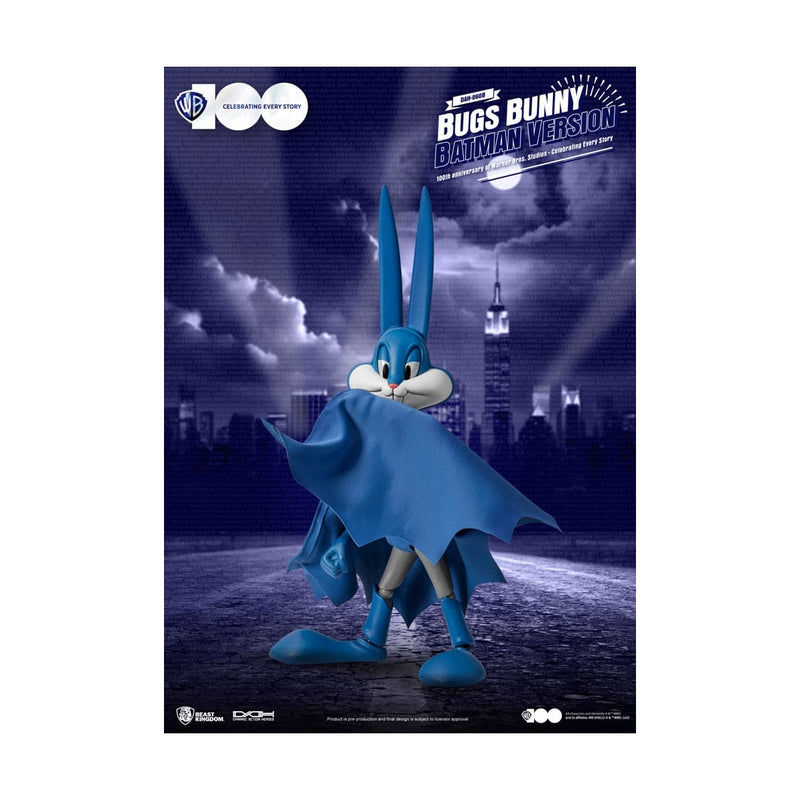 Warner Bros - DAH-060B - 100th Anniversary of Warner Bros. Studios - Bugs Bunny (Batman Ver.) Statue 17cm