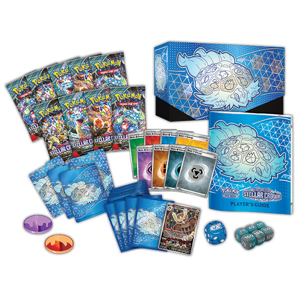 Pokémon TCG - Scarlet & Violet - SV07 Stellar Crown Elite Trainer Box - flash vidéo