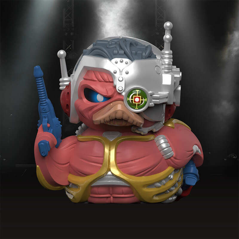 TUBBZ Canard de bain - Iron Maiden - Cyborg Eddie (Première Édition) - flash vidéo
