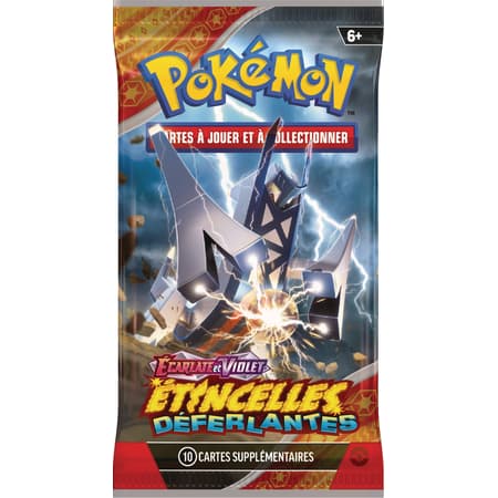Pokémon JCC - Écarlate et Violet - Pack de Booster EV08 Étincelles Déferlantes (Display x36) - flash vidéo