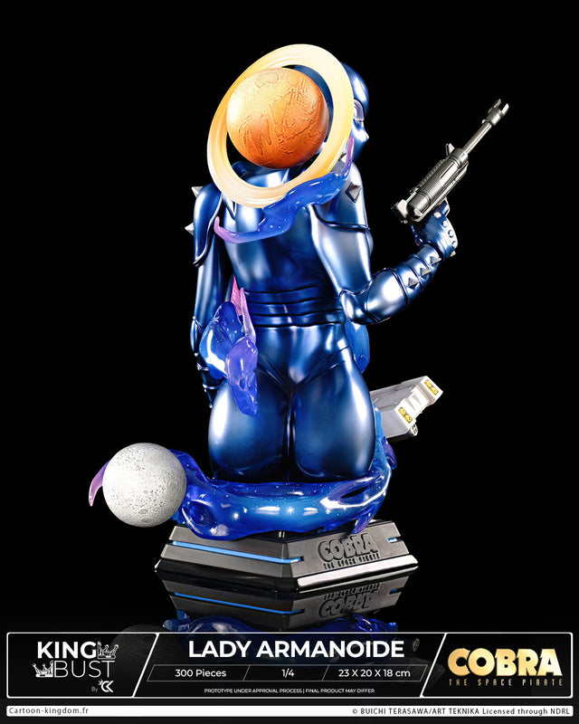 Cartoon Kingdom - 1:4 King Bust - Cobra The Space Pirate - Lady Armanoïde Buste 23cm