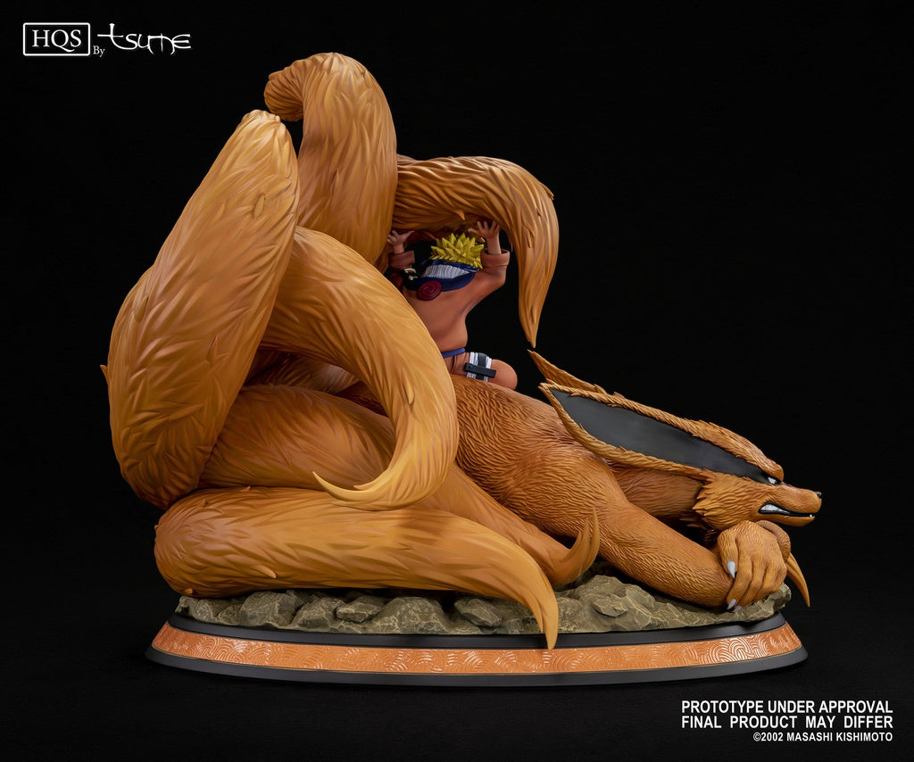 Naruto - Statue HQS Naruto et Kyubi "Linked By The Seal" - flash vidéo