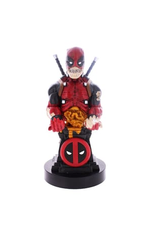 Cable Guys - Marvel - Deadpool Zombie Support Chargeur pour Téléphone et Manette - flash vidéo