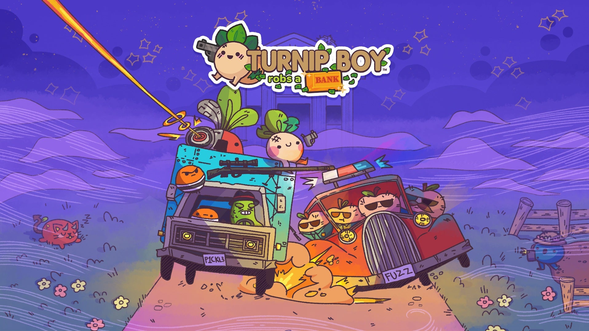 Turnip Boy Robs A Bank - flash vidéo