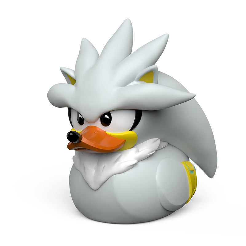 Numskull - TUBBZ Canard de bain - Sonic le Hérisson - Silver le Hérisson (Première Édition) - 9cm