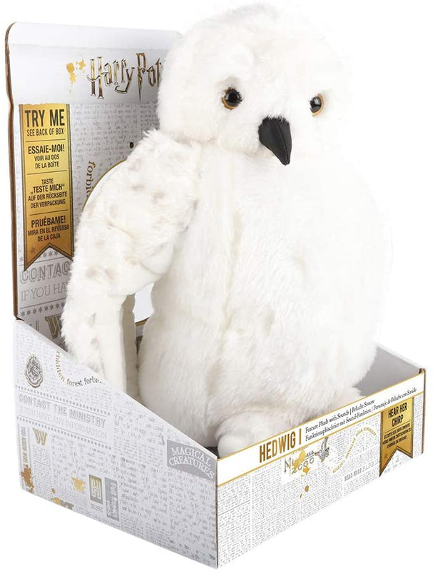 Harry Potter - Peluche d'Hedwige avec sons