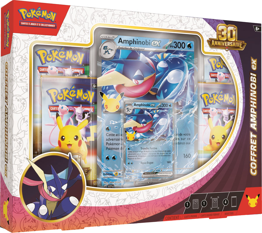 Pokémon JCC : Coffret 30e Anniversaire - Amphinobi-ex