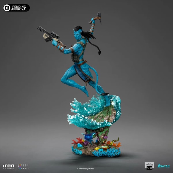 Iron Studios - BDS Art Scale 1/10 - Avatar : La Voie de l'eau - Jake Sully Statue 48cm - flash vidéo