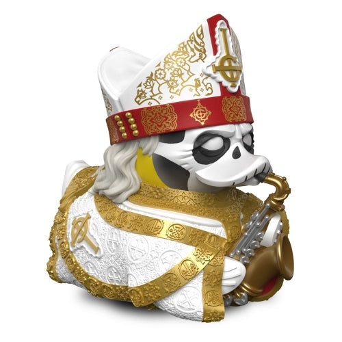 Numskull - Best of TUBBZ Boîte Canard de bain - Ghost - Papa Nihil - 9cm - flash vidéo