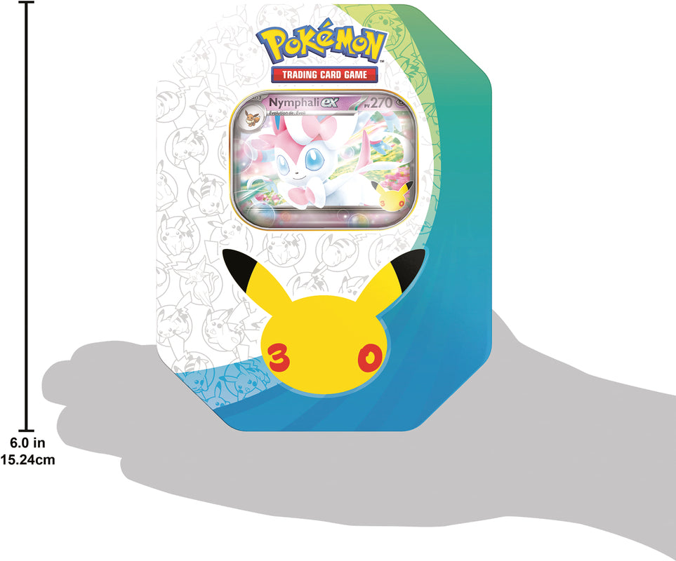 Pokémon JCC : Boîte 30e Anniversaire Nymphali-ex ou Amphinobi-ex (1x boîte aléatoire)