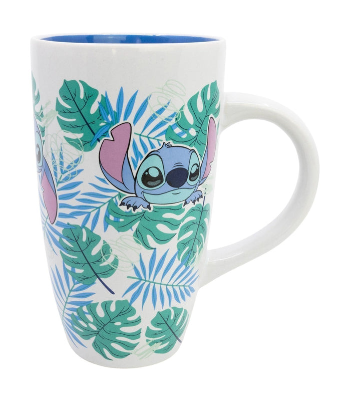 Stor - Lilo et Stitch - Mug Latte Céramique "Stitch Aloha" en Boîte Cadeau 680ml