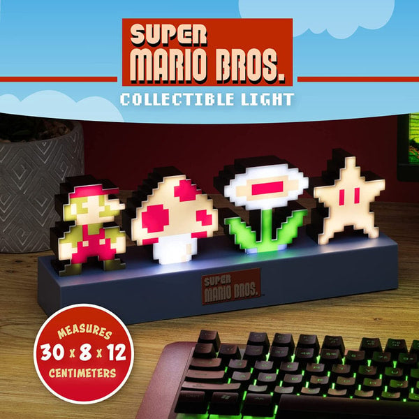 Nintendo - Super Mario - Lampe Icons Super Mario Bros. - flash vidéo