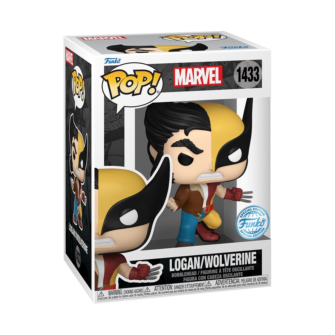 Funko Pop! Marvel: Split - Wolverine / Logan - flash vidéo
