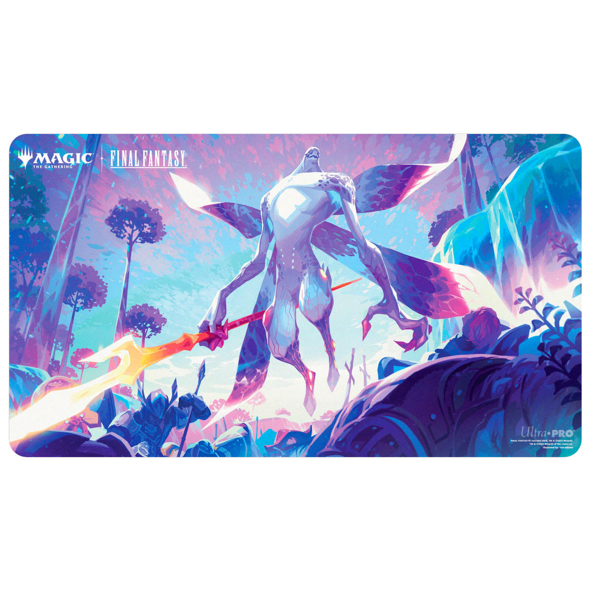 Ultra Pro - Magic: The Gathering - Universes Beyond: Final Fantasy - Tapis de jeu Absolute Virtue