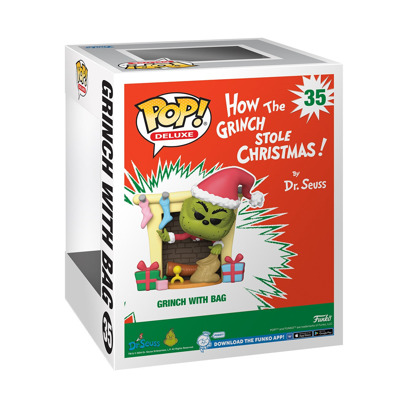 Funko Pop! Deluxe: How The Grinch Stole Christmas - Grinch with Bag - flash vidéo