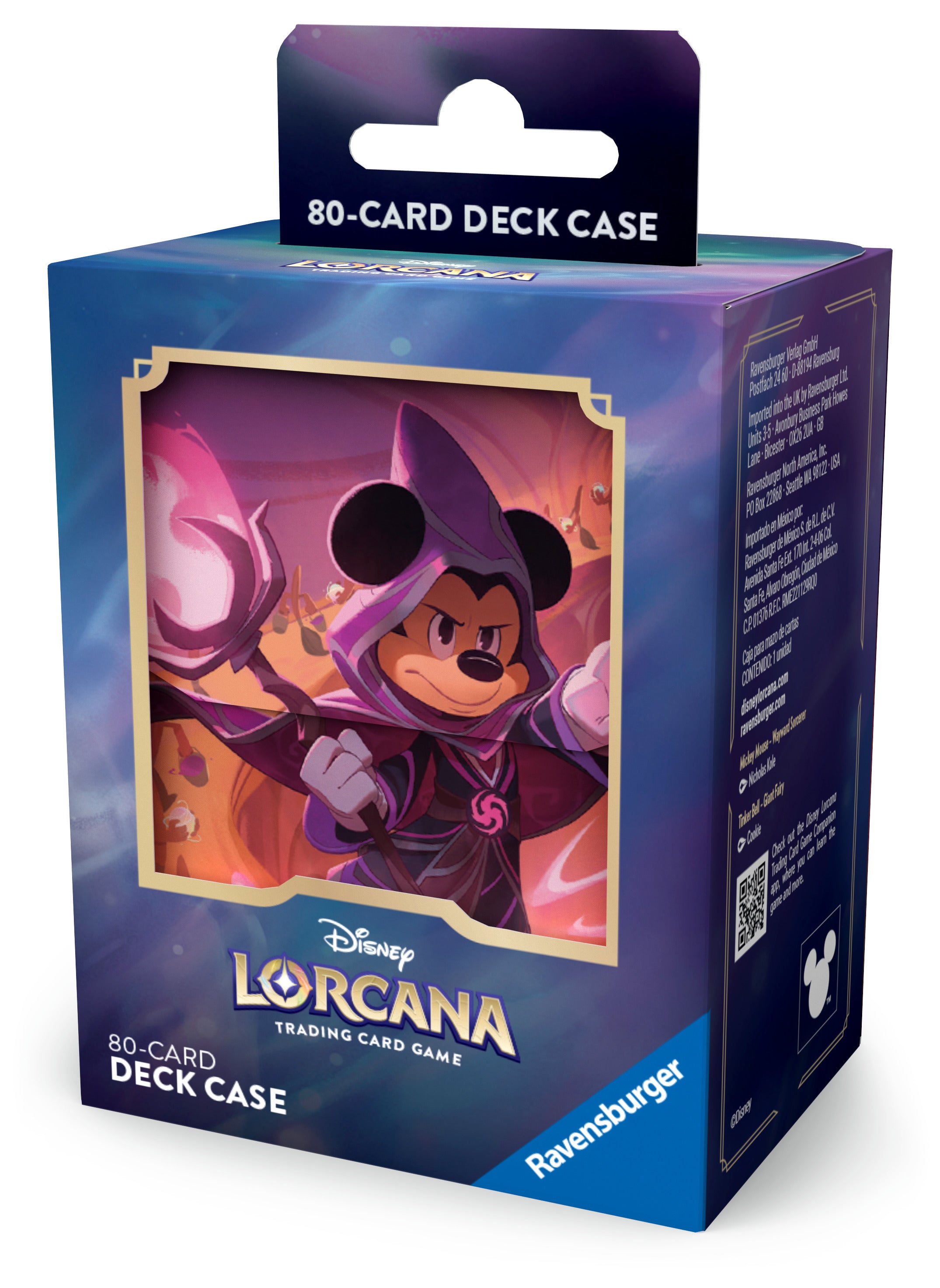 Disney Lorcana JCC - Boîte de deck de 80 cartes Mickey Mouse